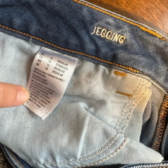 American Eagle Outfitters Jegging Jeans Size 14 - Picture 5 of 5